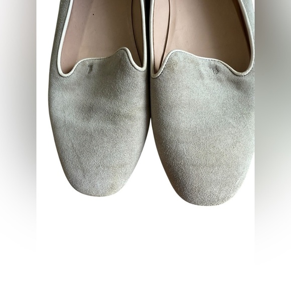 Tod’s Women’s Gray Suede Loafer Flat Size 10.5 - Picture 7 of 9